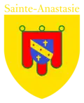 Armes de Sainte-Anastasie (Cantal)