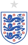 Logo de l'équipe nationale anglaise de football.