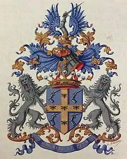 Armes de Alphone Verwilghen