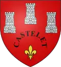 Blason de Castellet-lès-Sausses