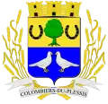 Blason de Colombiers-du-Plessis
