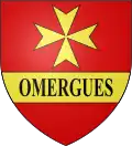 Blason de Les Omergues