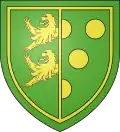 Blason de Levainville