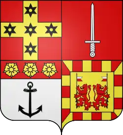 Blason du baron d'Avout.