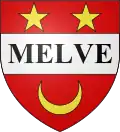 Blason de Melve
