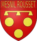 Blason de Mesnil-Rousset