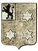 Blason de la famille de Ponty, seigneurs de Suarlée.