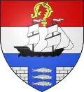 Blason de Port-en-Bessin-Huppain