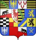 Blason de la principauté d'Anhalt-Zerbst
