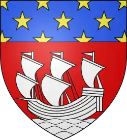 Blason de Paris sous la IIe&nbsp;République.