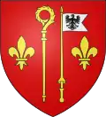 Armoiries de l'abbaye Saint-Médard de Soissons