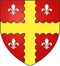 Alias du Blason de l'Abbaye Saint Sauveur de Villeloin