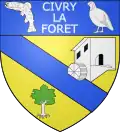 Blason de Civry-la-Forêt