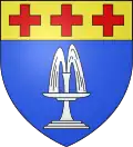 Blason de l'abbaye de Fontaine les Blanches
