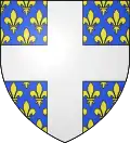 Blason de l'abbaye de Saint-Nicaise de Reims (ancien)