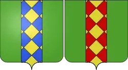 Blason de Castelnau-Valence