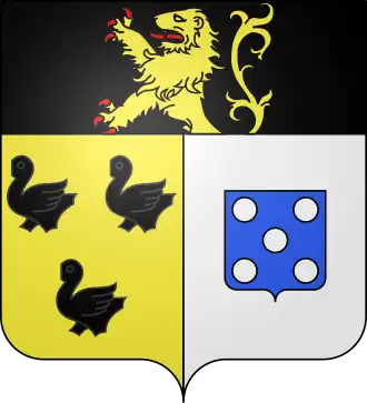 Armes de la famille Goblet d'Alviella.