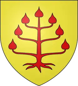 D'or au créquier de gueules (Créquy)