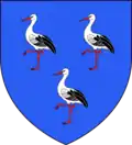 Blason de la famille Le Texier de Montainville.