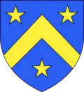 Blason de la famille du Temple de Chevrigny.