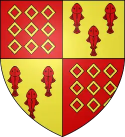 Blason de Henri de Chabot