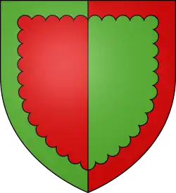 Armoiries anciennes (jusqu'au XVe&nbsp;siècle).