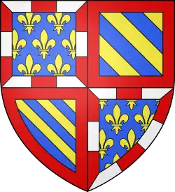 Blason de la Bourgogne historique.