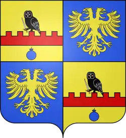 Blason de Jacques Louis Hulot.