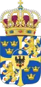 Armoiries de la Reine Désirée utilisées en Suède