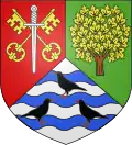 Blason de Blanzaguet-Saint-Cybard