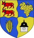 Blason de Lahourcade
