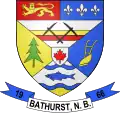 Blason ville ca Bathurst2 (Nouveau-Brunswick)