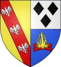Blason de Érize-la-Brûlée