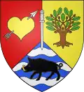 Blason de Autricourt