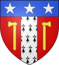 Blason de Bains-sur-Oust