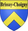 Blason de Brissay-Choigny