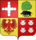 Blason de Bussunarits-Sarrasquette