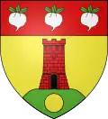 Blason de Castéra-Lou