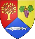 Blason de Chenac-Saint-Seurin-d'Uzet
