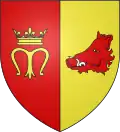 Blason de Deuxville