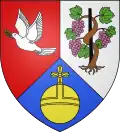 Blason de Jarnac-Champagne