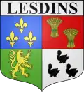 Blason de Lesdins