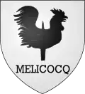 Blason de Mélicocq