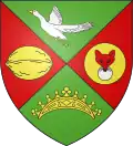 Blason de Noyers-Auzécourt