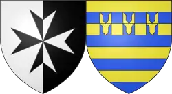 Blason de Ogy-Montoy-Flanville