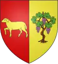 Blason de Olmet-et-Villecun