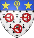Blason de Ouzouer-le-Doyen