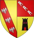 Blason de Pournoy-la-Chétive