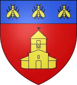 Blason de Querqueville.