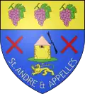 Blason de Saint-André-et-Appelles